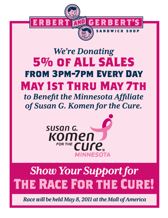 Race for the Cure! Susan G. Komen for the Cure. PINK