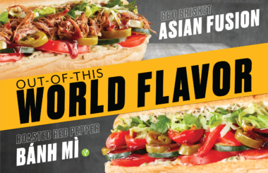 Out-of-this-world Flavor New Banh Mi and Asian Fusion Sandwiches at Erbert & Gerbert's